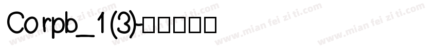 Corpb_1 (3)字体转换